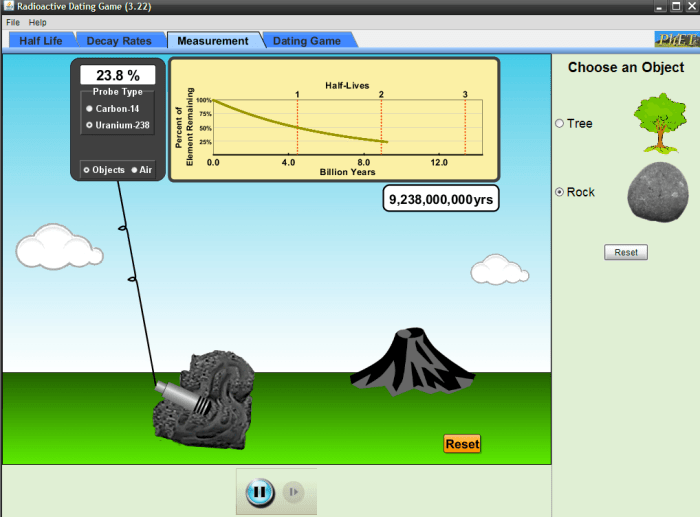 Phet radioactive dating game answer key