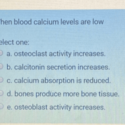 Calcium stor bodys levels